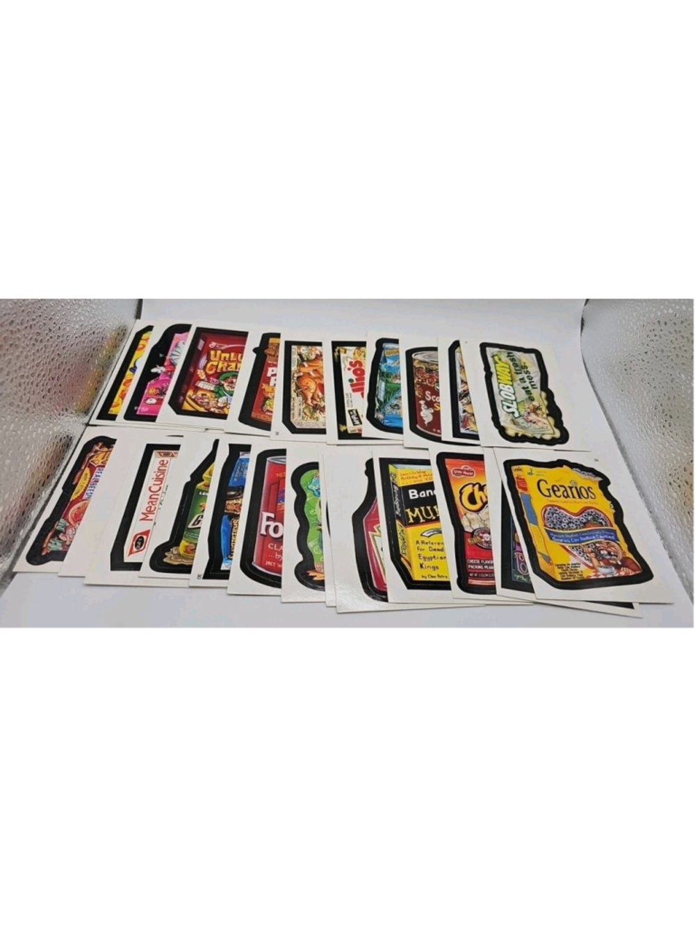 Vintage Topps Wacky Packs Lot Of 26 Stickers